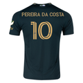 adidas David Da Costa Portland Timbers Authentic Home Jersey w/ MLS & Apple Patch 25/26 (Green/Gold)