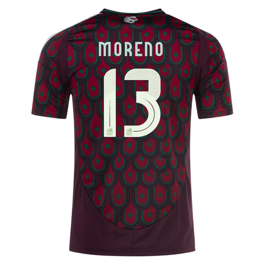 Adidas Mens Mexico Carlos Moreno Home Jersey 24/25 (Multicolor)