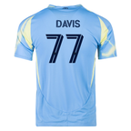 adidas Philadelphia Union Eddy Davis III Authentic Away Jersey 25/26 (Blue/Yellow)