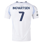adidas San Diego FC Authentic Marcus Ingvartsen Away Jersey 25/26 w/ MLS & Apple Patch (White)