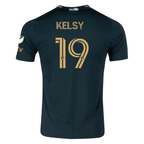 adidas Kevin Kelsy Portland Timbers Authentic Home Jersey w/ MLS & Apple Patch 25/26 (Green/Gold)