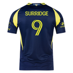 adidas Nashville Authentic Sam Surridge Away Jersey w/ MLS + Apple TV 25/26 (Tena Blue)