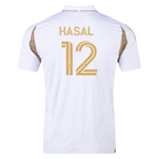 adidas Thomas Hasal LAFC Away Jersey 25/26 (White/Gold)