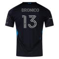 adidas Brandt Bronico Charlotte FC Authentic Away Jersey 25/26 (Black)