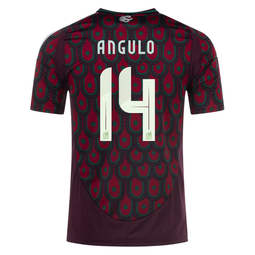 Adidas Mens Mexico Jesus Angulo Home Jersey 24/25 (Multicolor)
