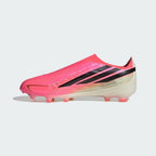 adidas Junior F50 Hyperfast Elite Laceless Firm Ground Football Boots