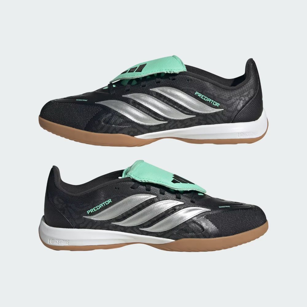 adidas Junior Predator League Fold-Over Tongue Indoor Soccer Shoes