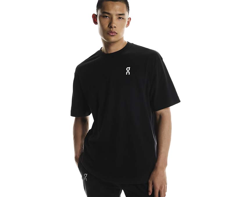 ON Club-T Graphic M "Black/Olive"