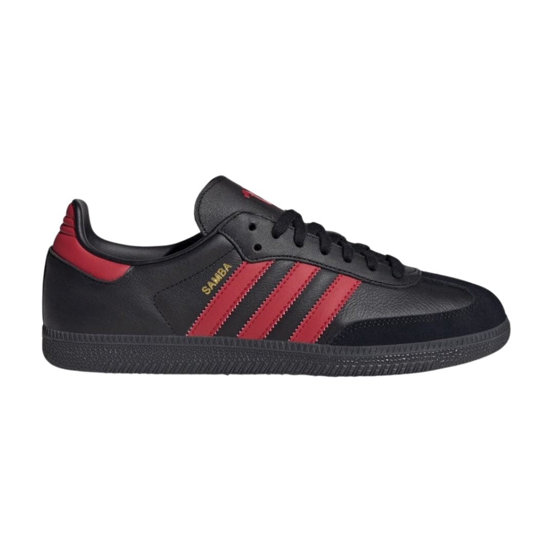 adidas Samba Manchester United Shoes Lifestyle Wear adidas Black M 6.5 / W 7.5 