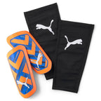 PUMA ULTRA Flex Sleeve Shin Guards Puma Orange / Blue XS 