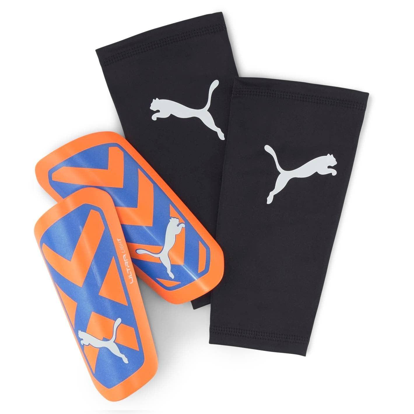 PUMA ULTRA Light Sleeve Shin Guards Puma Orange XS 