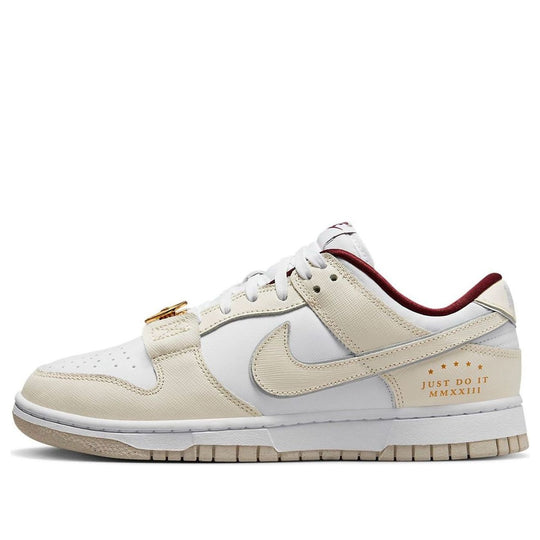 Dunk Low Just Do It White Phantom