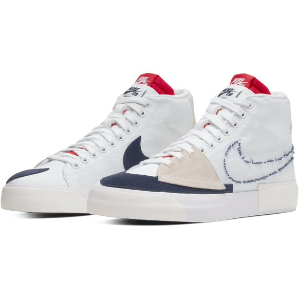 Blazer SB Mid Edge Hack Pack White