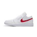 Air Jordan 1 Low White University Red