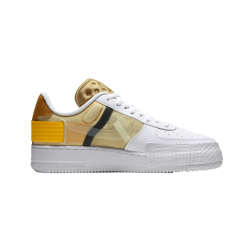 Air Force 1 Low Drop Type White Gold Yellow