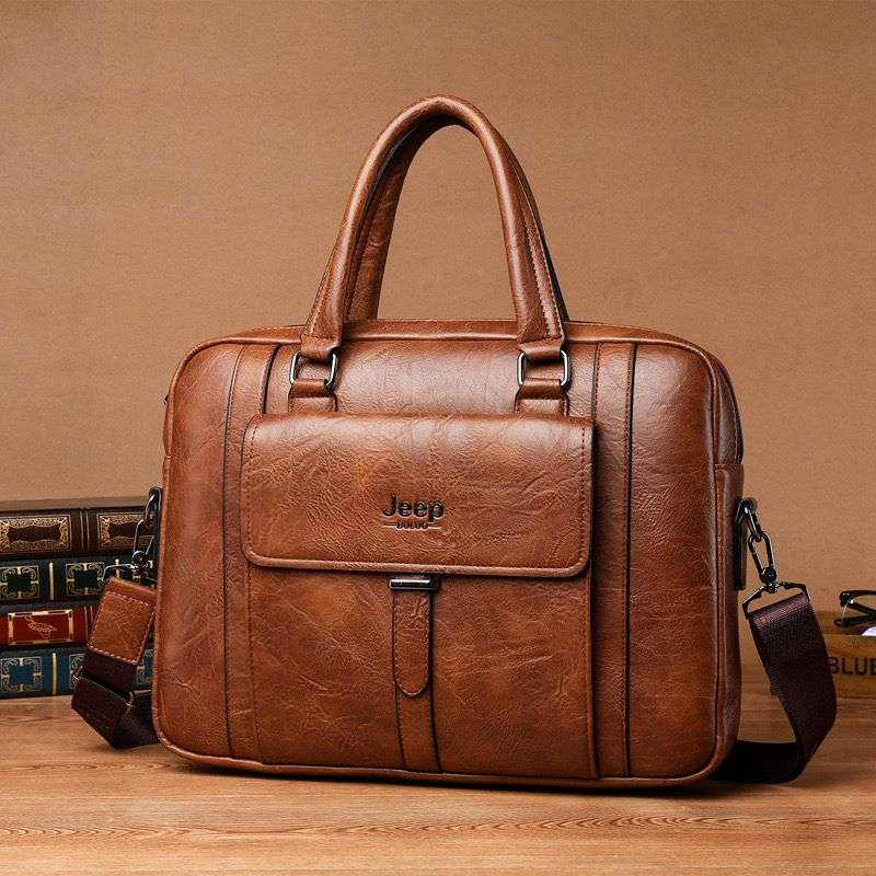 Cartable PC Business Style England – Simili Cuir | Livraison Maroc
