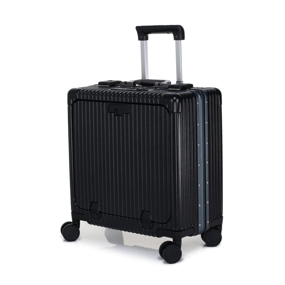 Valise Cabine Intelligente avec Port PC, Port USB, Support Téléphone et Porte-Gobelet Intégré