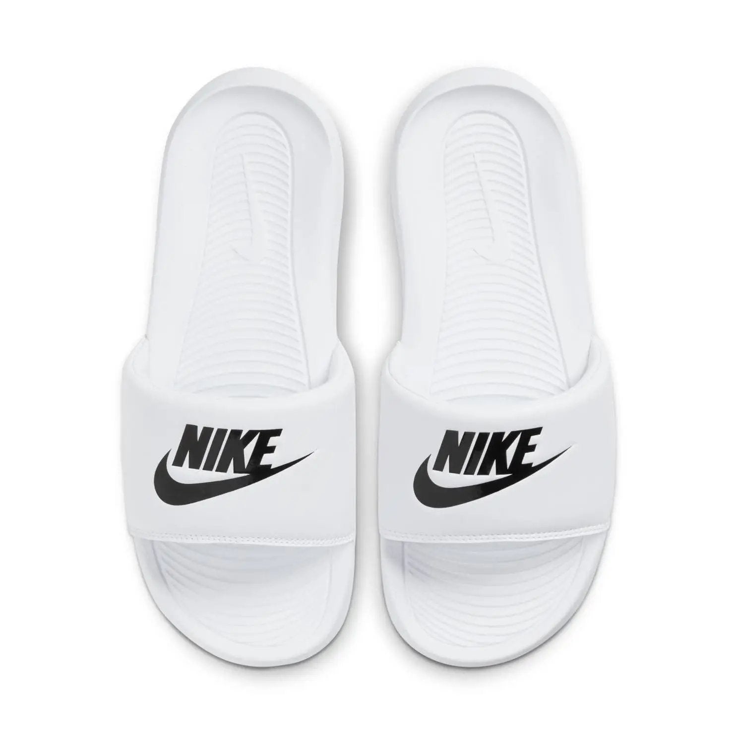 Women's Nike Victori One Slides Nike White / Black 5 