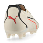 Puma King Ultimate FG/AG Firm Ground Soccer Cleat - Sugared Almond/ Black/Ultra Red
