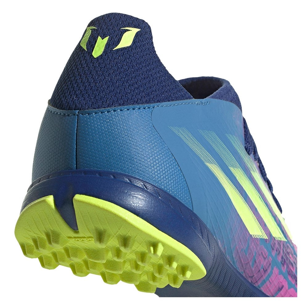 adidas X SPEEDFLOW Messi .3 TF - VictoryBlue/ShockPink/SolarYellow