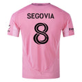 adidas Telasco Segovia Inter Miami CF Authentic Home Jersey 25/26 w/ MLS Patches + Sponsor (Easy Pink)