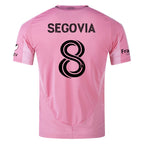 adidas Telasco Segovia Inter Miami CF Authentic Home Jersey 25/26 w/ MLS Patches + Sponsor (Easy Pink)