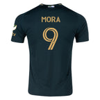adidas Felipe Mora Portland Timbers Authentic Home Jersey w/ MLS & Apple Patch 25/26 (Green/Gold)