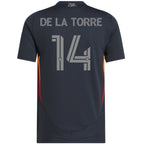 adidas Luca De La Torre San Diego FC Authentic Home Jersey w/ MLS + Apple TV Patches 25/26 (Night Navy)