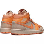 Air Jordan 1 Mid Apricot Orange