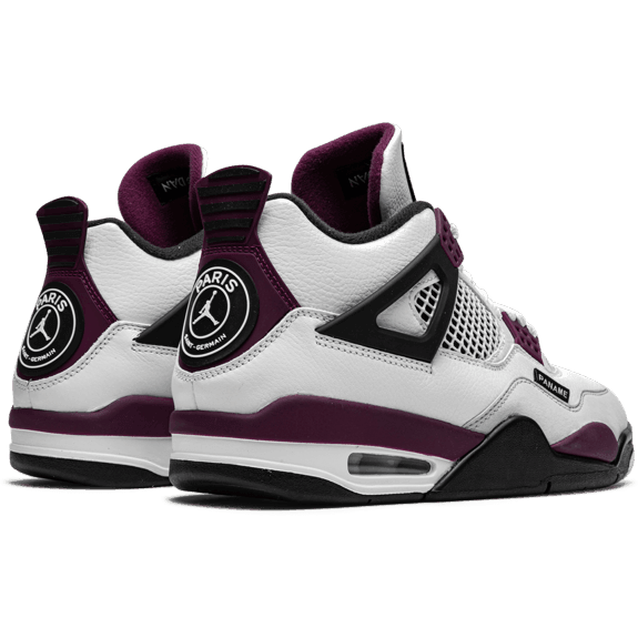 Air Jordan 4 PSG Neutral Grey Bordeaux