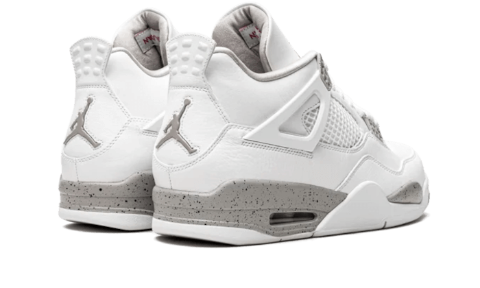 Air Jordan 4 Tech White (White Oreo)