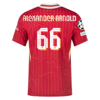 Nike Liverpool Match Authentic Trent Alexander-Arnold Home Jersey w/ Champions League Patches 24/25 (Gym Red/Chrome Yellow)