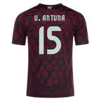 Adidas Mens Mexico Uriel Antuna Home Jersey 24/25 (Multicolor)