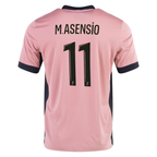 Nike Paris Saint-Germain Marco Asensio Third Jersey 24/25 (Rust Pink/Black)