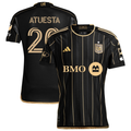 adidas LAFC Authentic Eduard Atuesta Home Jersey w/ MLS + Apple TV + Ford Patches 24/25 (Black/Gold)