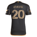 adidas LAFC Eduard Atuesta Home Jersey w/ MLS + Apple TV + Ford Patches 24/25 (Black/Gold)