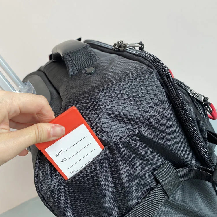 Lot de 2 Valises Cabine Multifonctions en Tissu Oxford – Roulettes 360°, Poignée Télescopique, Mode Sac à Do