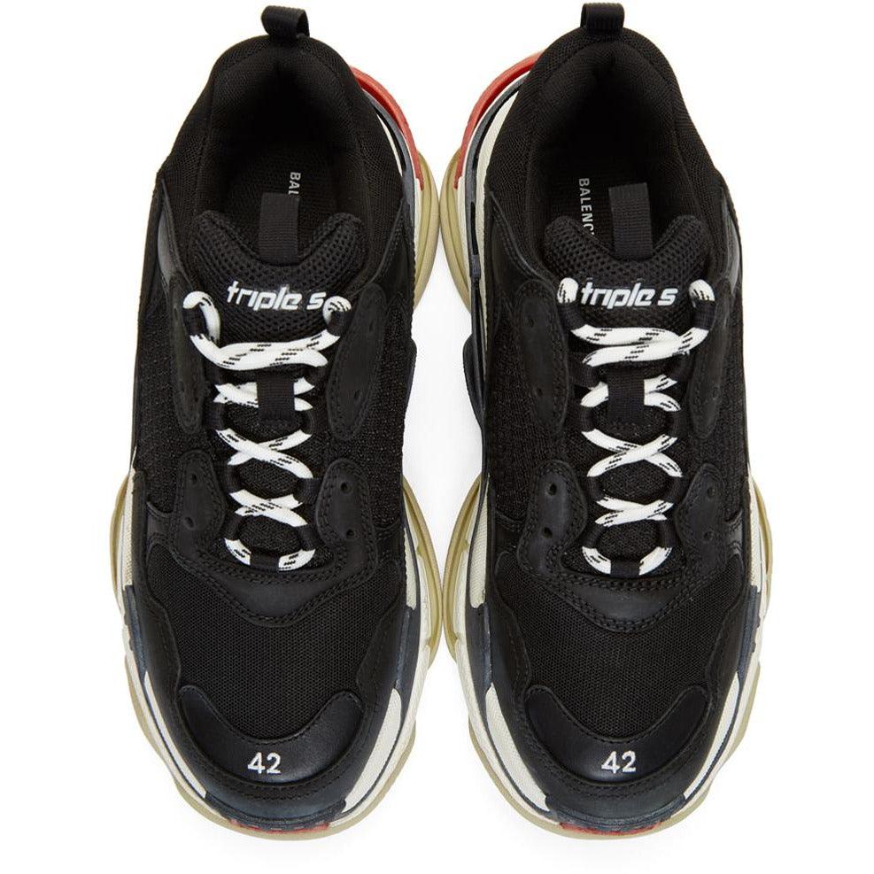Balenciaga Triple S Black Red