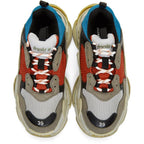 Balenciaga Triple S Grey Red Blue