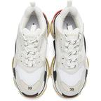Balenciaga Triple S White Black Red