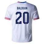 Nike United States Folarin Balogun Home Jersey 24/25 (White)