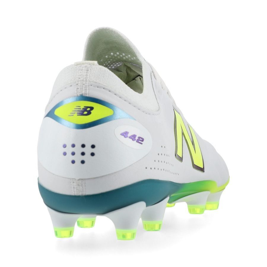 New Balance 442 Elite Knit Fg V3 Firm Ground-  White/Blue/Green