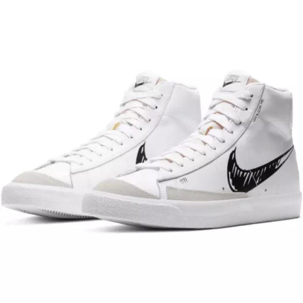 Blazer Mid Sketch Black Swoosh