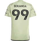 Adidas LAFC Denis Bouanga Away Jersey w/ MLS + Apple TV Patches 24/25 (Magic Lime)