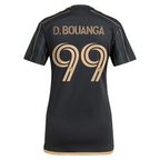 adidas Womens LAFC Dennis Bouanga Home Jersey 24/25 (Black/Gold)