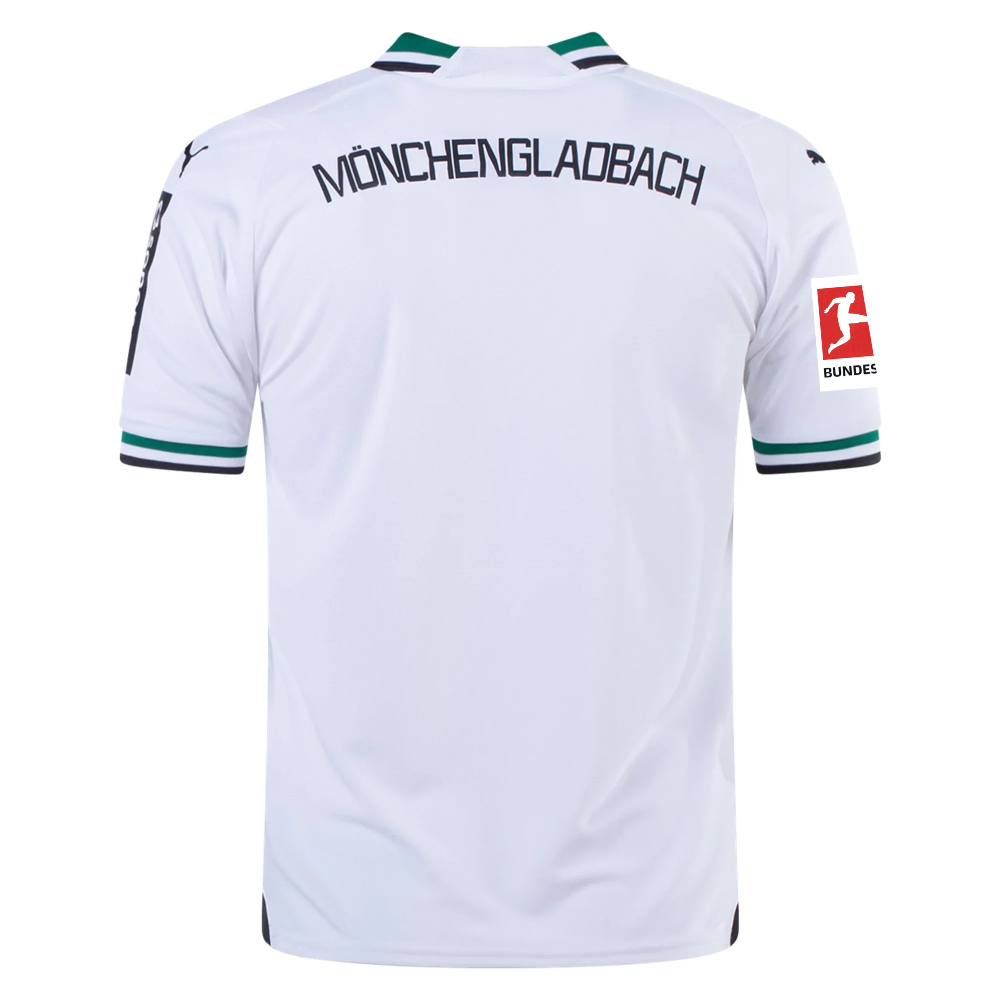 Puma Borussia Monchengladbach Home Jersey w/ Bundesliga Patch 23/24 (Puma White/Power Green)