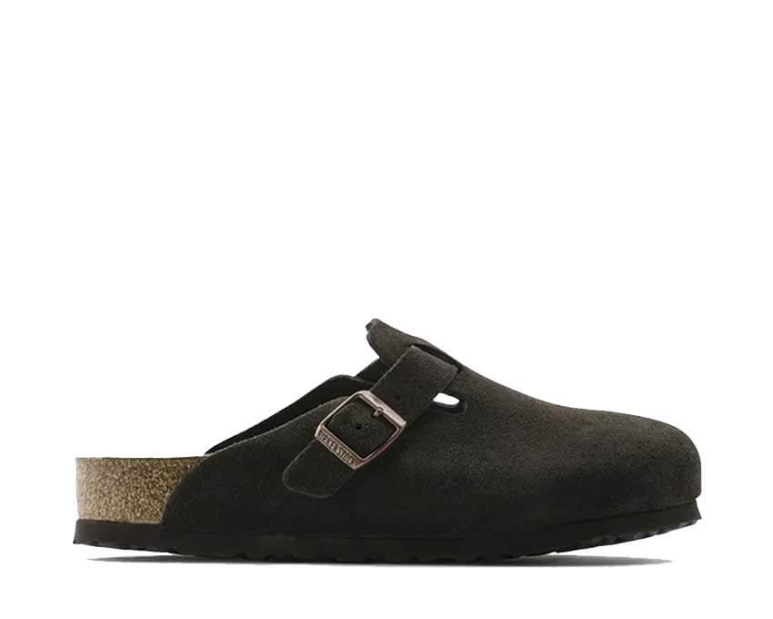 Birkenstock Boston Soft Footbed Suede Leather "Mocha"