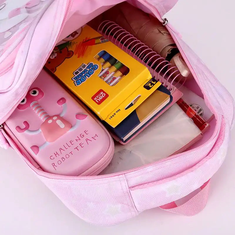 Cartable scolaire Enfant–Sac à Dos Scolaire 41cm Grande Capacité