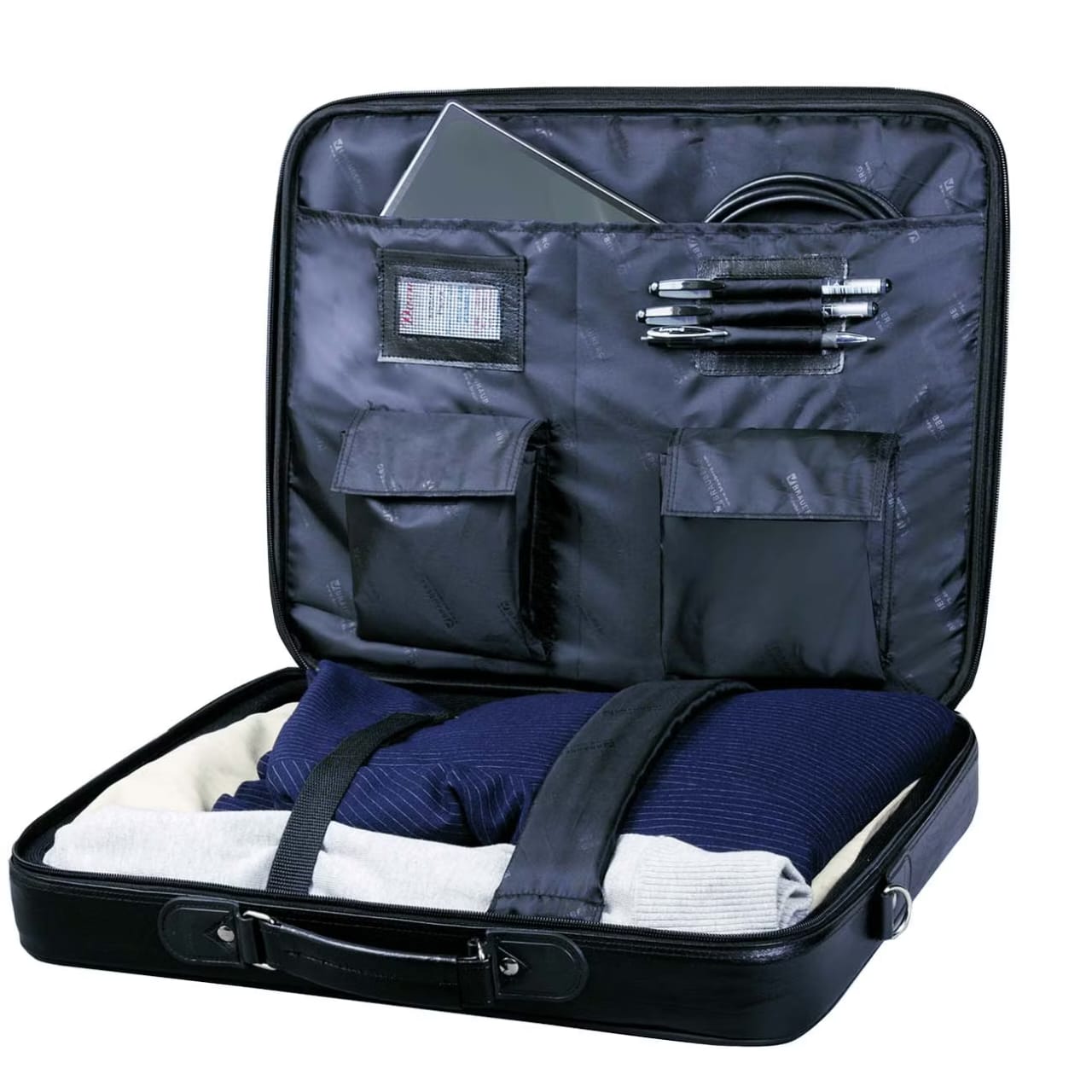 Cartable HP Professionnel en Similicuir – Sac Ordinateur Portable 16" Imperméable & Résistant
