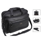 Cartable PC Portable Homme Cuir Noir Business – 15.6 & 17 Pouces | Livraison Maroc